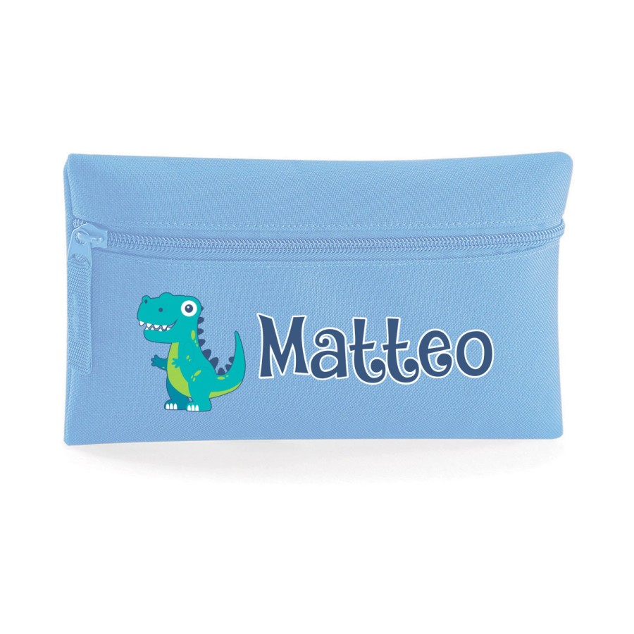 Astuccio personalizzato con nome dinosauro Animali