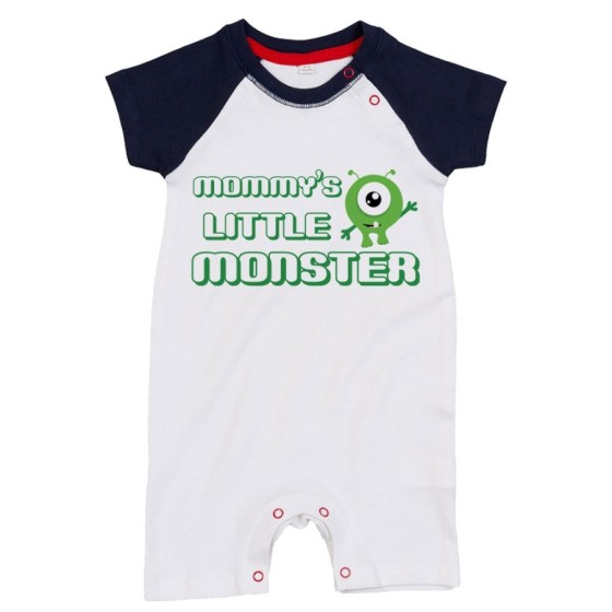 Pagliaccetto neonato mommy's little monster Per la mamma