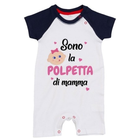Pagliaccetto neonato sono la polpetta di mamma Per la mamma