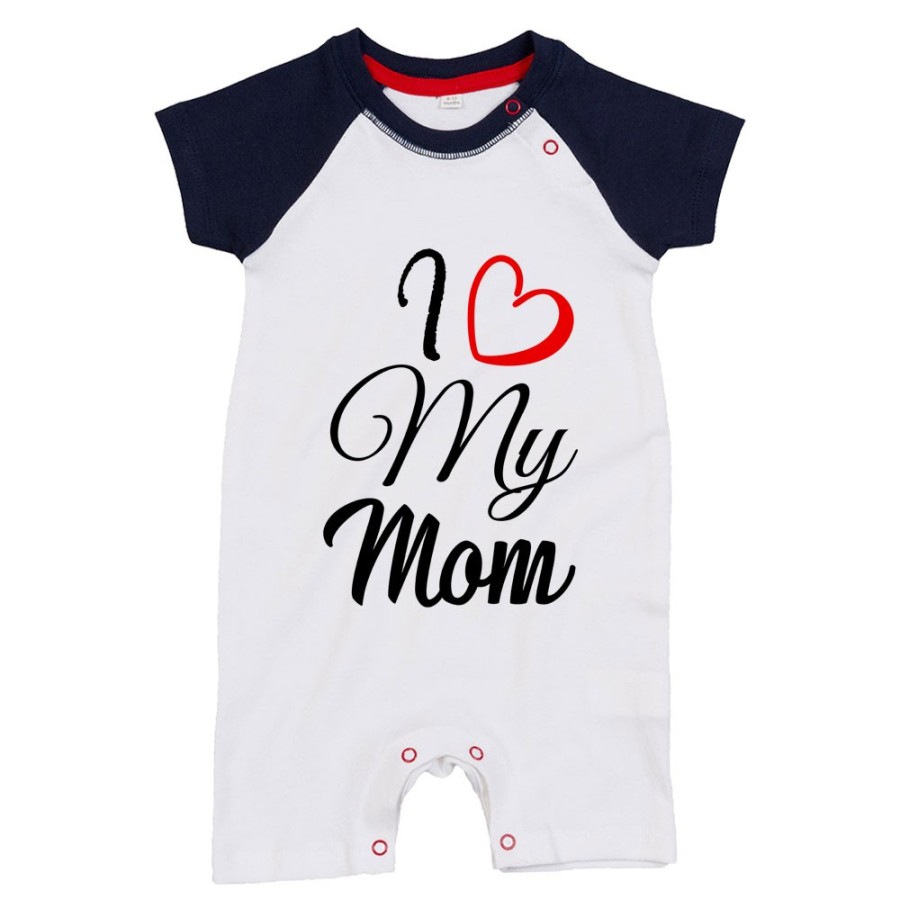 Pagliaccetto neonato i love my mom Per la mamma