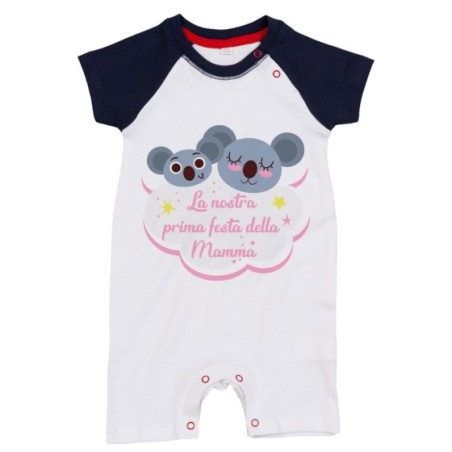 Pagliaccetto neonato la nostra prima festa della mamma koala