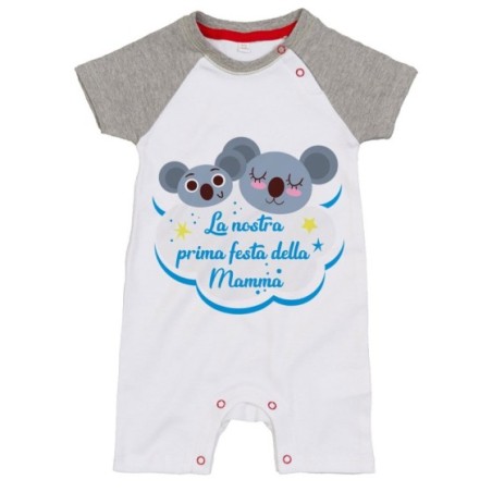 Pagliaccetto neonato la nostra prima festa della mamma koala Per la mamma