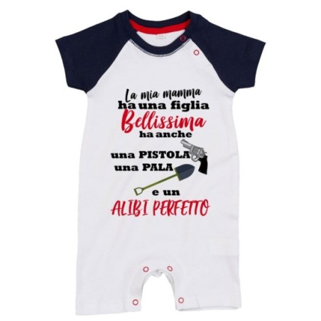 Pagliaccetto neonato la mia mamma ha un figlio bellissimo una figlia bellissima Per la mamma