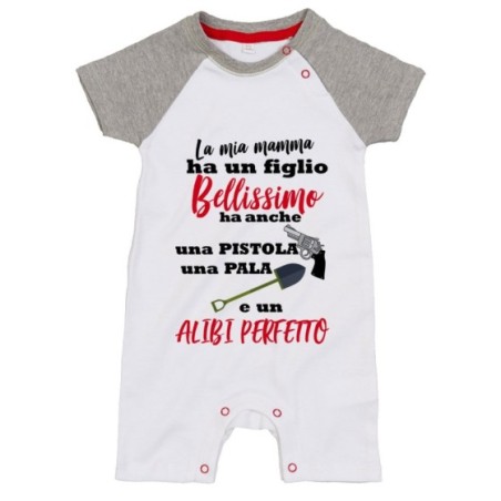 Pagliaccetto neonato la mia mamma ha un figlio bellissimo una figlia bellissima Per la mamma