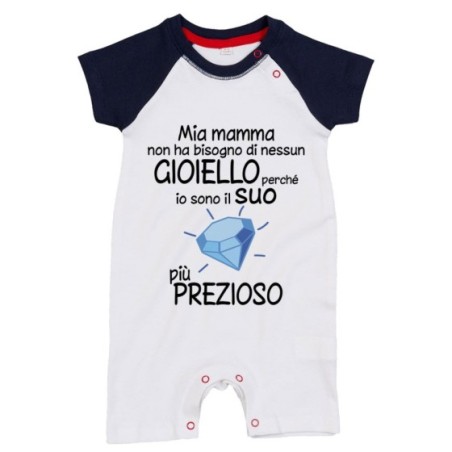 Pagliaccetto mia mamma non ha bisogno di nessun gioiello...