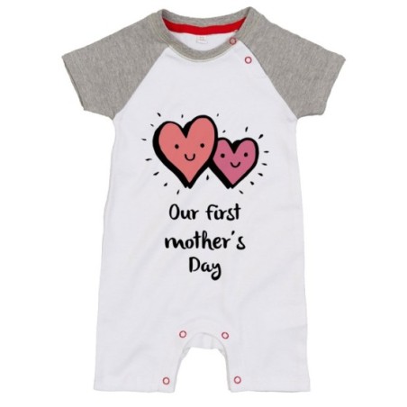 Pagliaccetto neonato our first mom's day Per la mamma