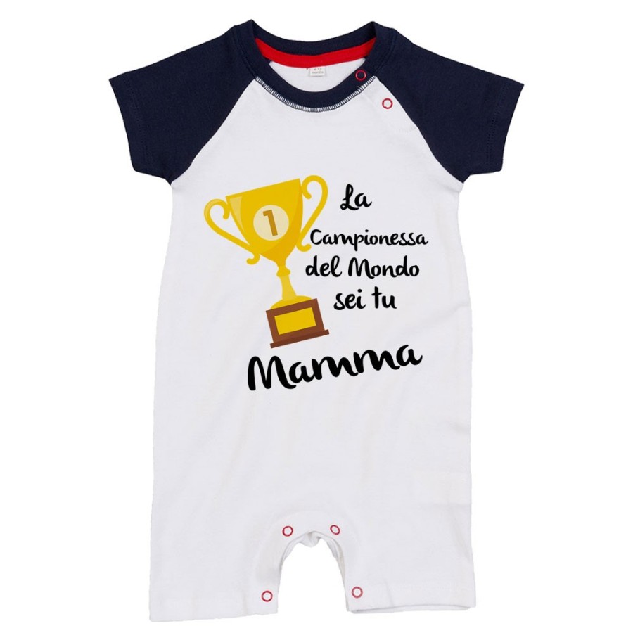 Pagliaccetto neonato la campionessa del mondo sei tu mamma Per la mamma