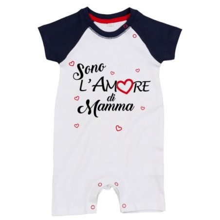 Pagliaccetto neonato sono l'amore di mamma Per la mamma