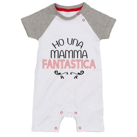 Pagliaccetto neonata ho una mamma fantastica