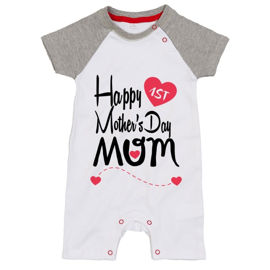 Pagliaccetto neonato happy first mother's day mommy Per la mamma