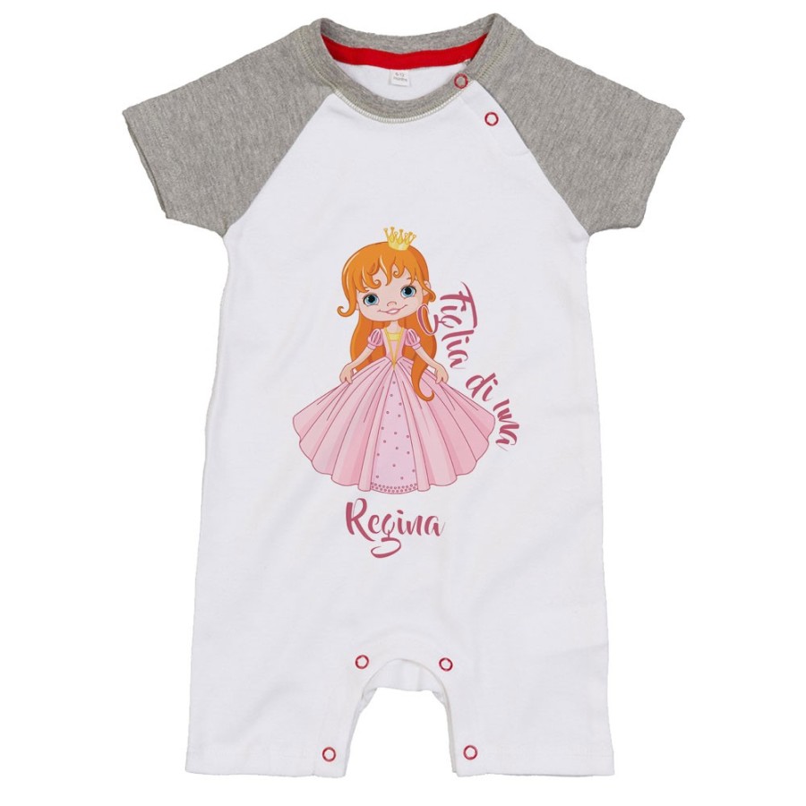 Pagliaccetto neonata figlia di una regina royal Per la mamma