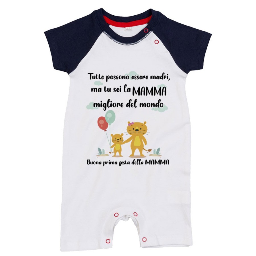 Pagliaccetto neonato tutte possono essere madri ma tu sei la migliore al mondo Per la mamma