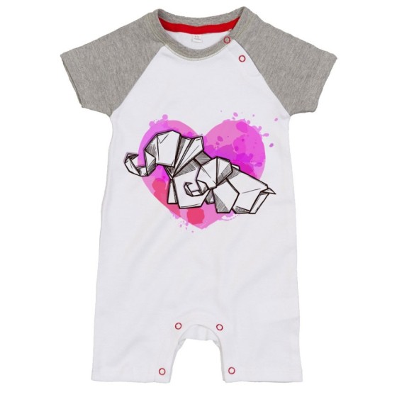Pagliaccetto neonata elefantine rosa Per la mamma