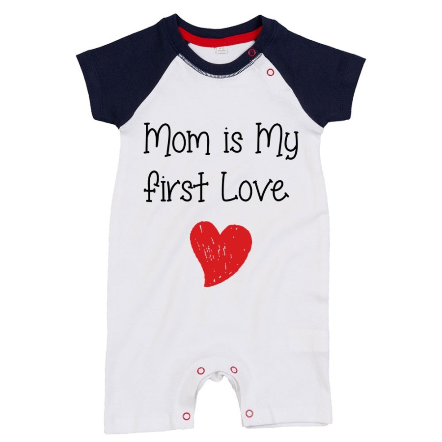 Pagliaccetto neonato mom is my first love Per la mamma