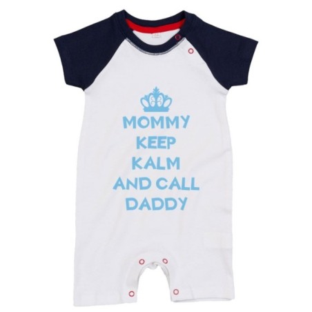 Pagliaccetto neonato mommy keep calm and call daddy Per la mamma