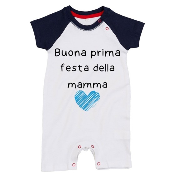 Pagliaccetto neonato buona prima festa della mamma Per la mamma