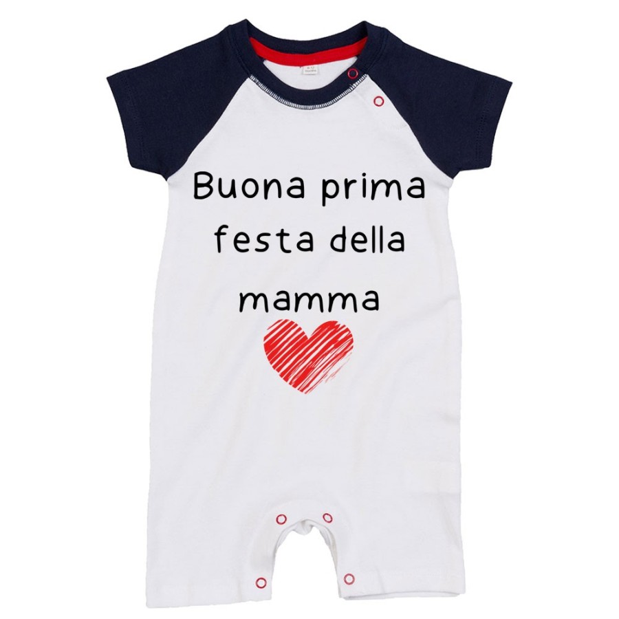 Pagliaccetto neonato buona prima festa della mamma Per la mamma