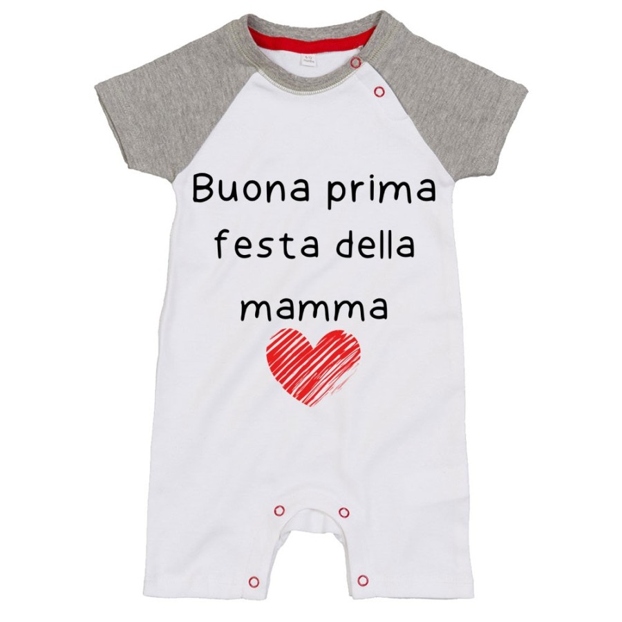 Pagliaccetto neonato buona prima festa della mamma Per la mamma