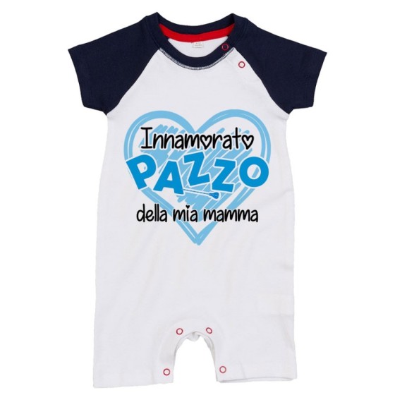 Pagliaccetto neonato innamorata pazza della mia mamma Per la mamma