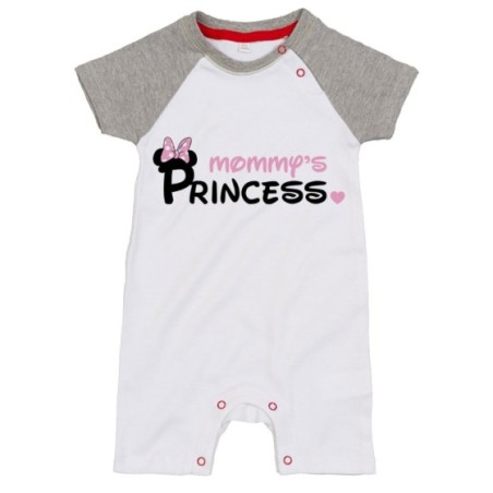 Pagliaccetto neonato mommy's prince princess mickey