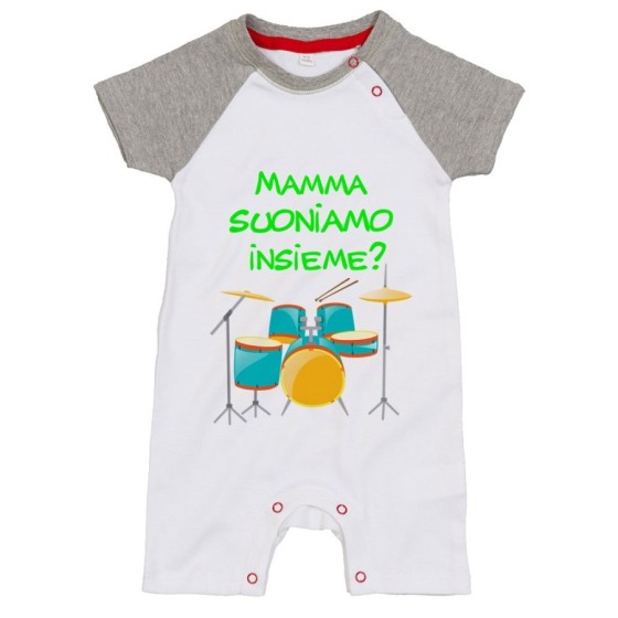 Pagliaccetto neonato mamma suoniamo insieme Per la mamma