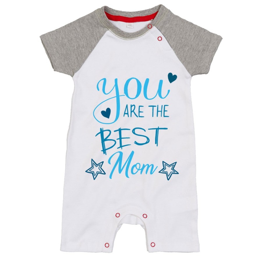 Pagliaccetto neonato you are the best mom star Per la mamma