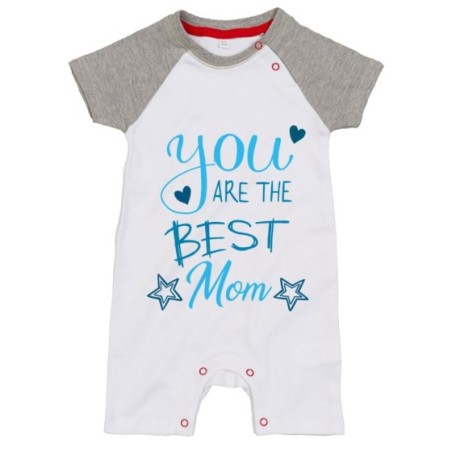 Pagliaccetto neonato you are the best mom star Per la mamma