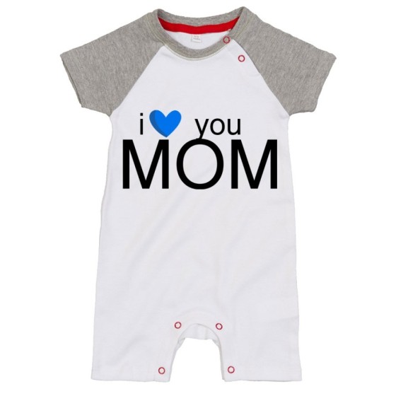 Pagliaccetto neonato i love you mom Per la mamma