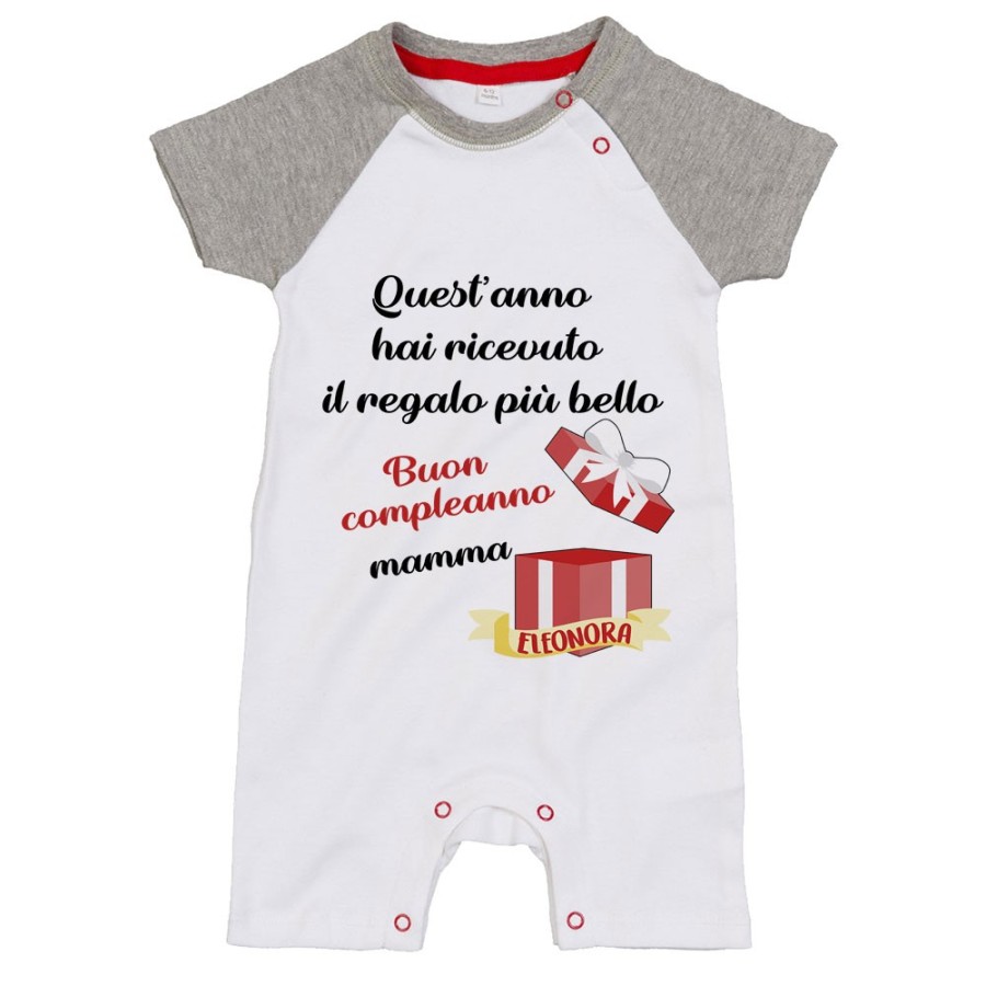 Pagliaccetto personalizzato con nome mamma quest'anno hai ricevuto il regalo di compleanno più bello Per la mamma