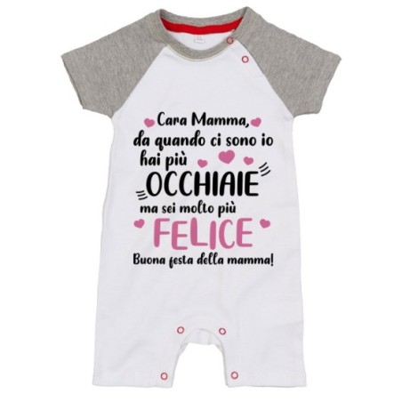 Pagliaccetto neonato mamma da quando ci sono io hai più...