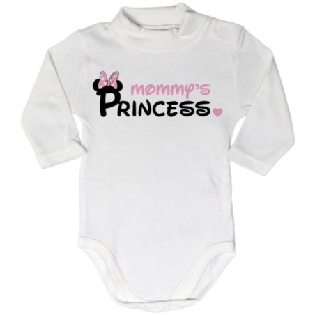 Body lupetto neonato mommy's prince princess mickey