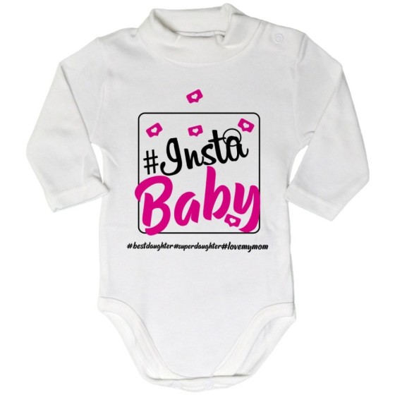 Body lupetto neonato insta baby i love my mom Per la mamma