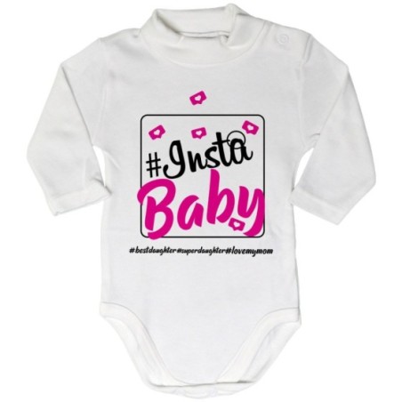 Body lupetto neonato insta baby i love my mom