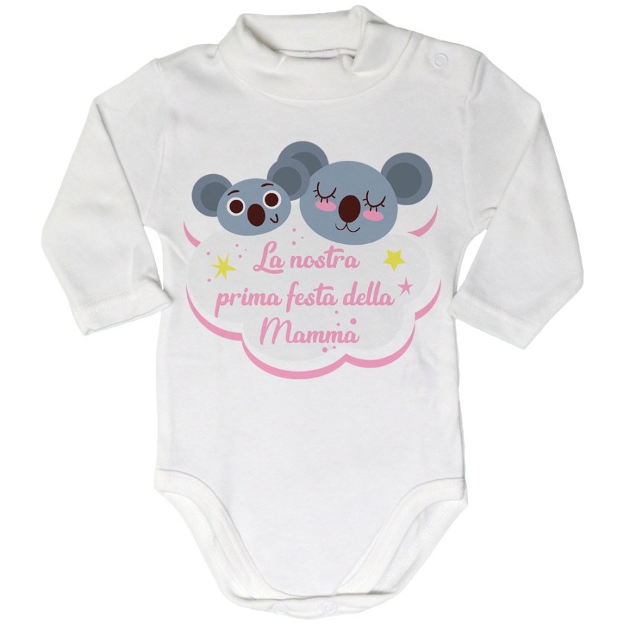 Body lupetto neonato la nostra prima festa della mamma koala Per la mamma