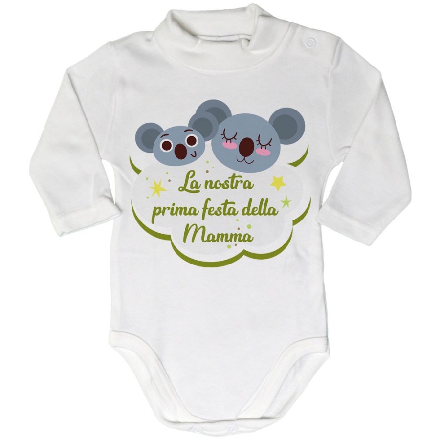 Body lupetto neonato la nostra prima festa della mamma koala Per la mamma
