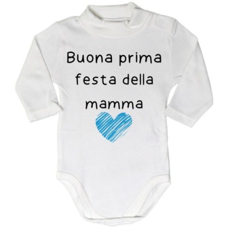 Body lupetto neonato buona prima festa della mamma