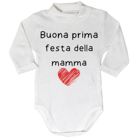 Body lupetto neonato buona prima festa della mamma Per la mamma