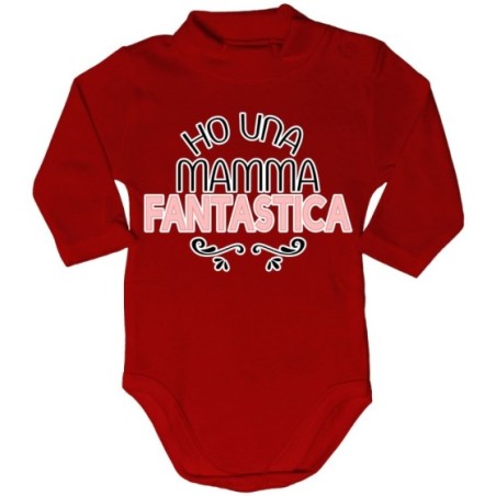 Body lupetto neonata ho una mamma fantastica Per la mamma