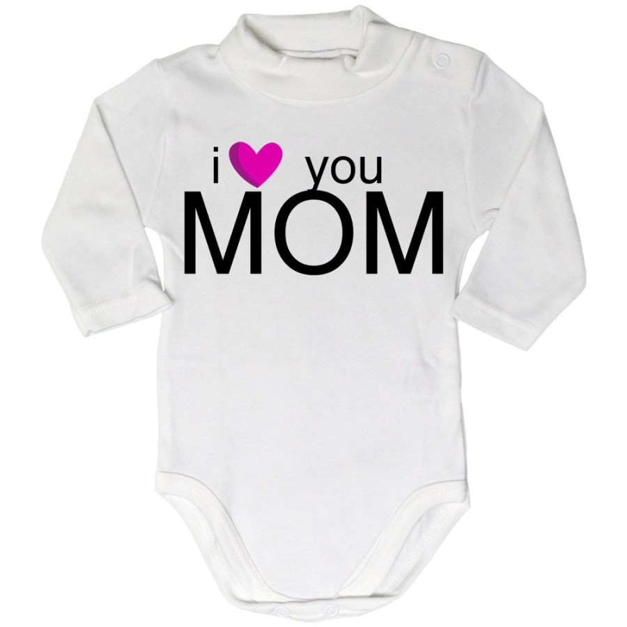 Body lupetto neonato i love you mom Per la mamma
