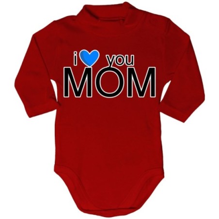 Body lupetto neonato i love you mom Per la mamma
