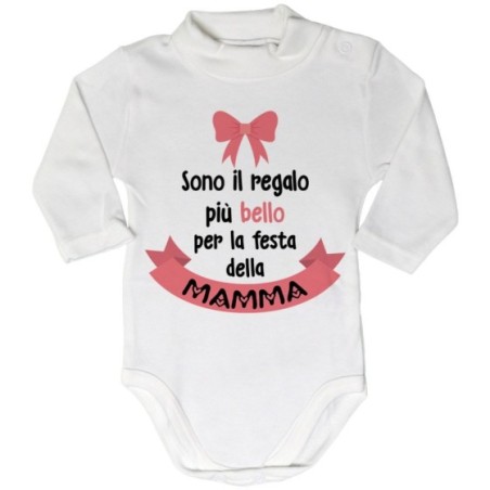 Body lupetto neonato sono il regalo più bello per la festa della mamma Per la mamma