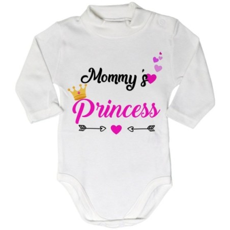 Body lupetto neonata mommy's prince princess