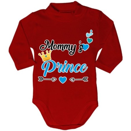 Body lupetto neonata mommy's prince princess Per la mamma