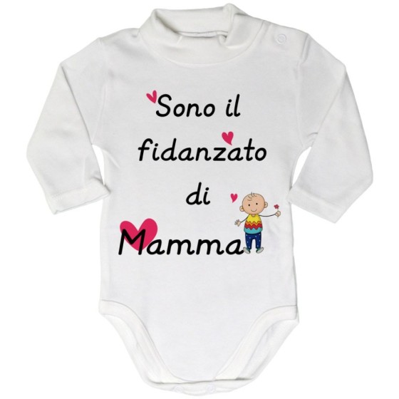 Body lupetto neonato sono il fidanzato di mamma Per la mamma