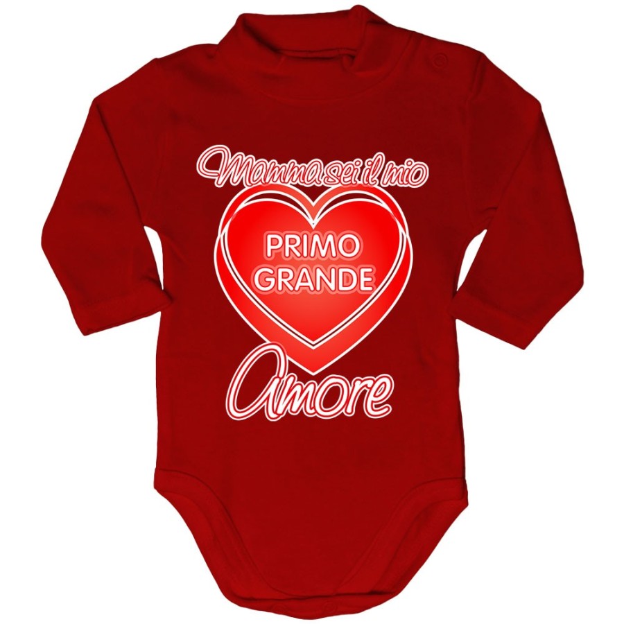 Body lupetto neonato mamma sei il mio primo grande amore Per la mamma