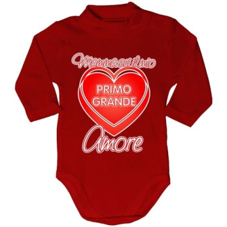 Body lupetto neonato mamma sei il mio primo grande amore Per la mamma