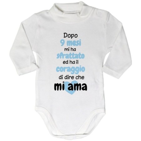 Body lupetto neonato dopo 9 mesi mi ha sfrattato ed ha il...