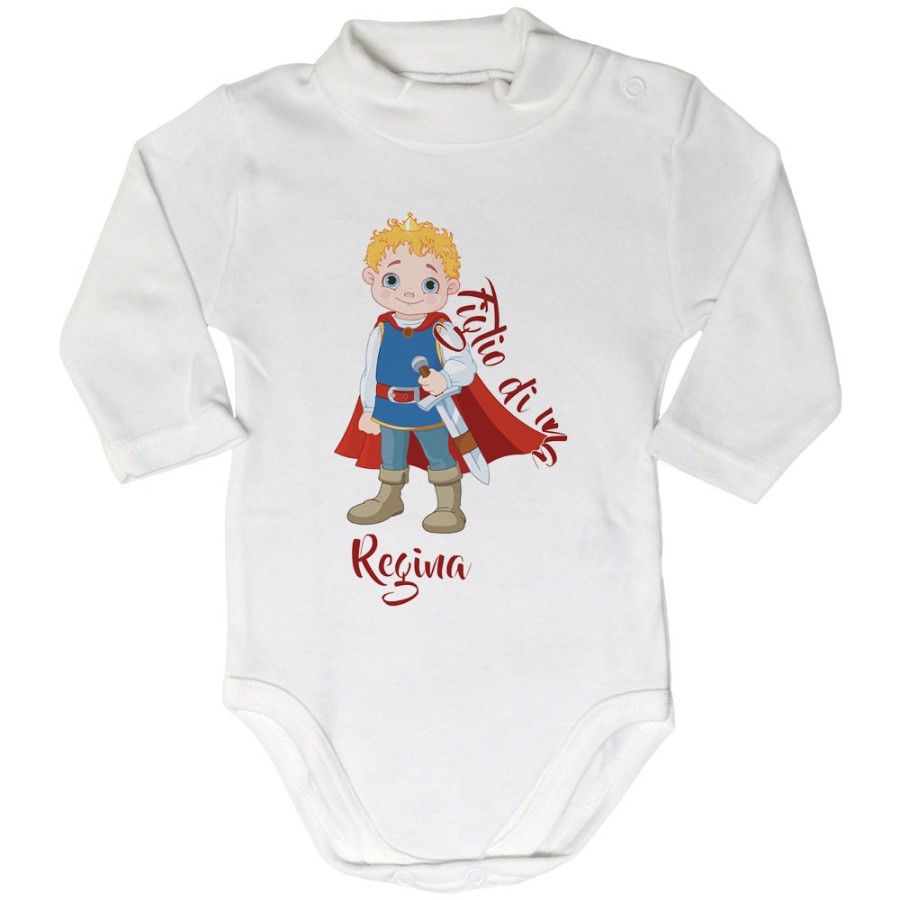 Body lupetto neonato figlio di una regina royal Per la mamma