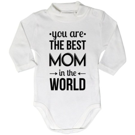 Body lupetto neonato you are the best mom in the world