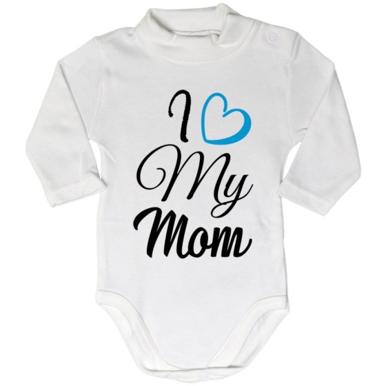 Body lupetto neonato i love my mom Per la mamma